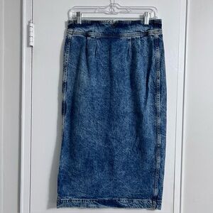 GAP Denim Midi Pencil Skirt - Size 29/8